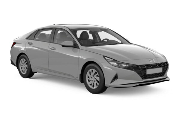 Hyundai Elantra Серый Fluid Metal